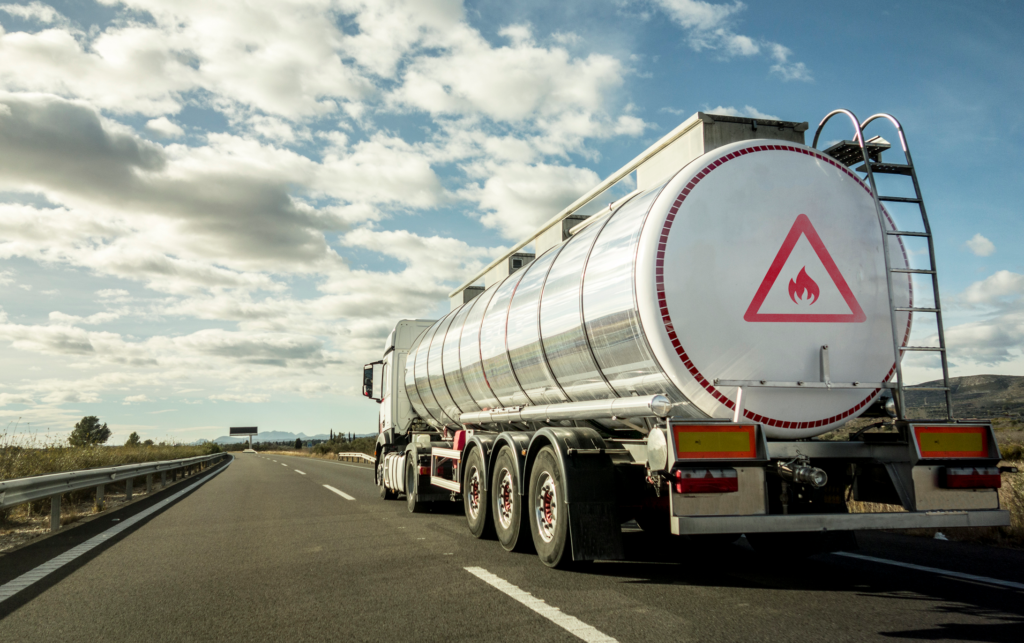 camion adr marchandise dangereuse ANAS TRANSPORT & LOGISTICS Tanker on the road
